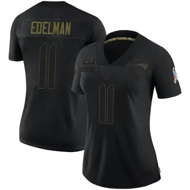 Women's New England Patriots Julian Edelman 2020 Salute To Service Jersey...